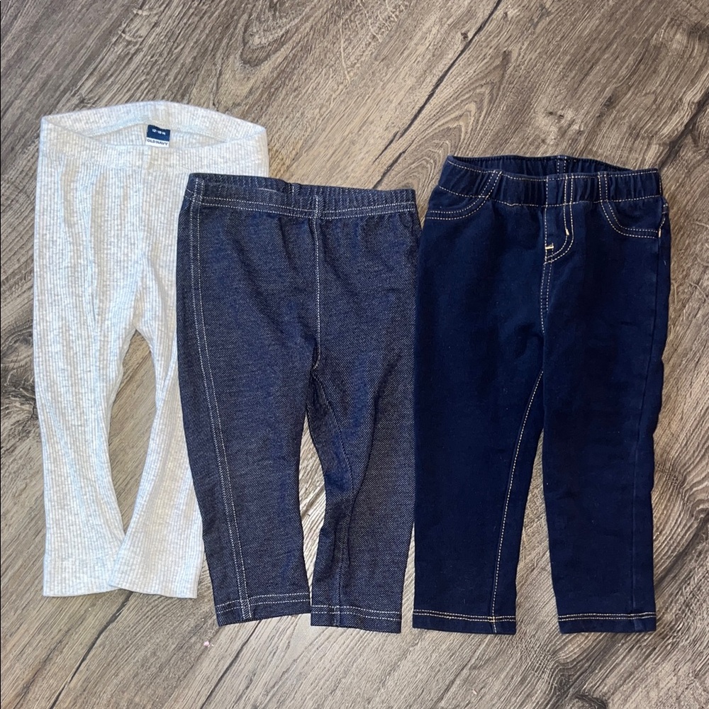 Baby leggings set, 18months